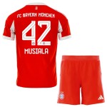 Günstige Fußballtrikots FC Bayern München Jamal Musiala 42 Kinder Heimtrikot 2025-26 Kurzarm Günstige Fußballtrikots FC Bayern München Jamal Musiala 42 Kinder Heimtrikot 2025-26 Kurzarm
